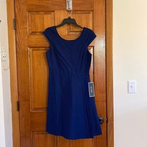 J. Crew Navy Cap Sleeve Dress, Size 6, NWT